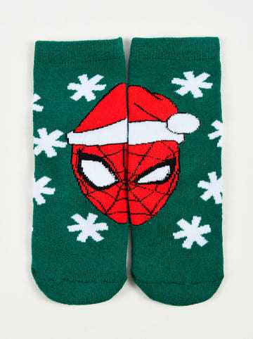 Spiderman Socken "Spiderman" in Grün