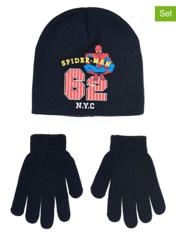 Spiderman 2tlg. Winteraccessoires-Set "Spiderman" in Dunkelblau