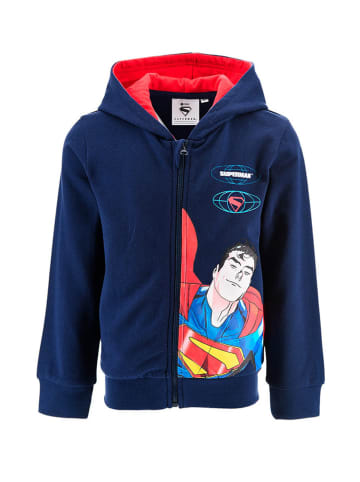 Superman Sweatjacke "Superman" in Dunkelblau