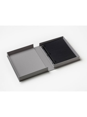 Printworks Album fotograficzny "Happy Times" w kolorze szarym - 27 x 33 x 5 cm