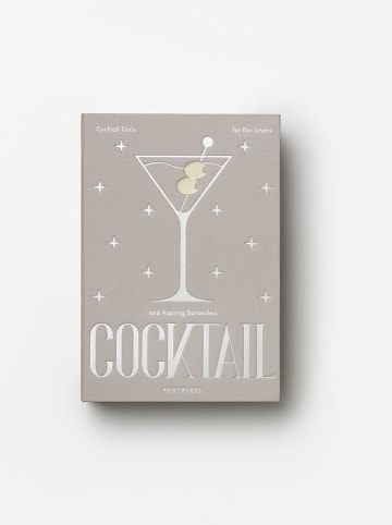 Printworks 3tlg. Cocktail-Set ''The Essentials'' in Silber