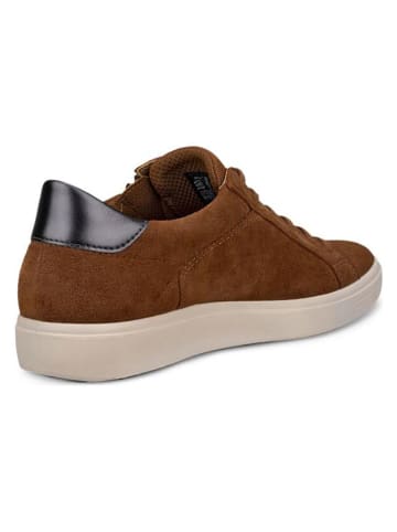Ecco Leren sneakers "Classic" lichtbruin