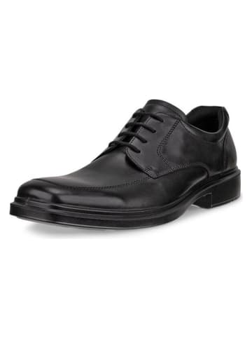Ecco Leder-Schnürschuhe "Elliot Derby" in Schwarz
