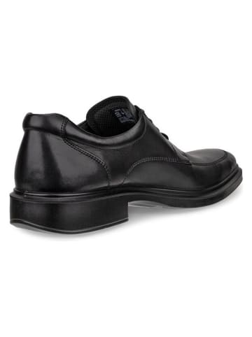 Ecco Leren veterschoenen "Elliot Derby" zwart