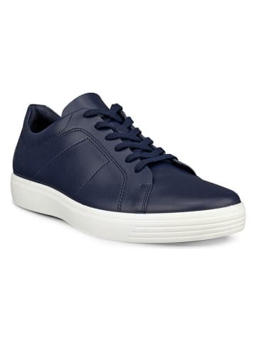 Ecco Leren sneakers "Classic" donkerblauw