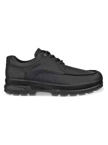 Ecco Leder-Sneakers "Rugged Track" in Schwarz