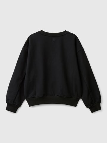 Benetton Sweatshirt zwart