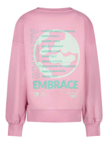 Cars Sweatshirt "Peyle" in Rosa