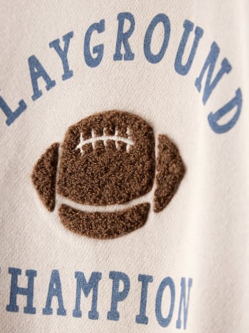 carter's 2-delige outfit beige/blauw