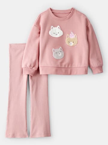 carter's 2-częściowy zestaw w kolorze jasnoróżowym