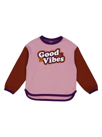 Fred´s World by GREEN COTTON Sweatshirt "Vibes" lichtroze