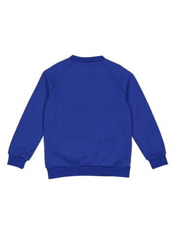 Fred´s World by GREEN COTTON Sweatshirt "Ice hockey" in Blau/ Weiß