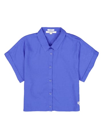 Garcia Leinenbluse in Blau