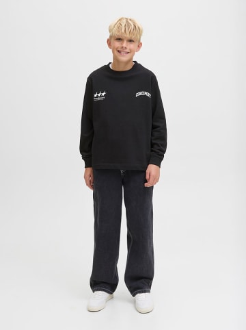 JACK & JONES Junior Sweatshirt "Signal" in Schwarz