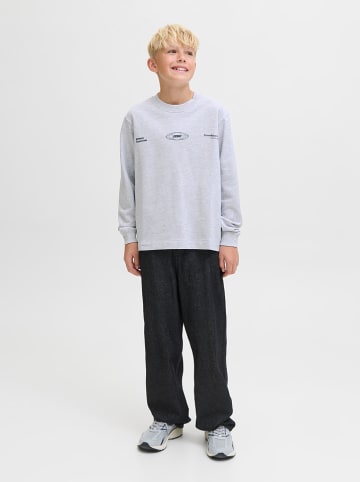 JACK & JONES Junior Bluza "Signal" w kolorze szarym