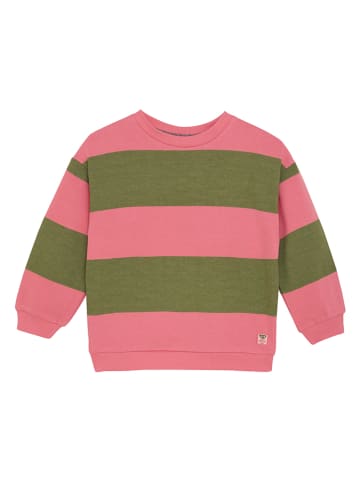 Noppies Sweatshirt in Pink/ Grün