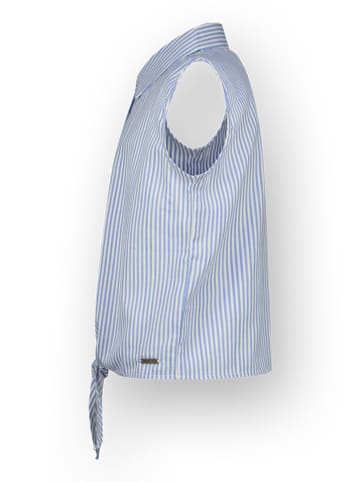 RAIZZED® Blousetop lichtblauw/wit