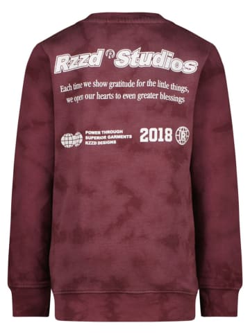 RAIZZED® Sweatshirt "Nalaric" in Dunkelrot