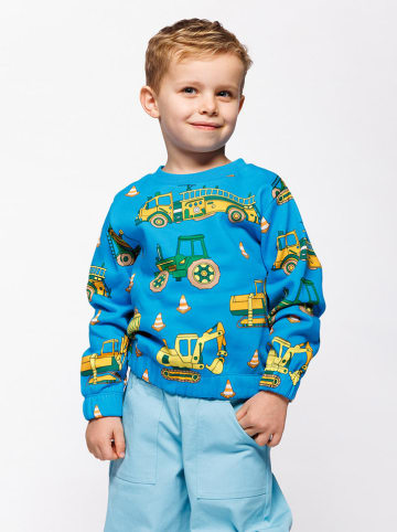 Småfolk Sweatshirt "Yapeen" in Hellblau