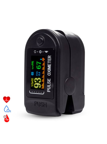 DAM Pulsoximeter in Schwarz
