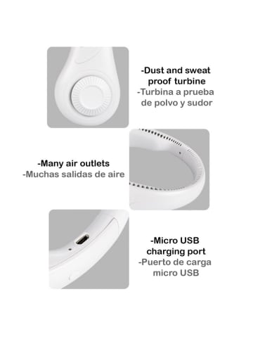 DAM Nekventilator wit