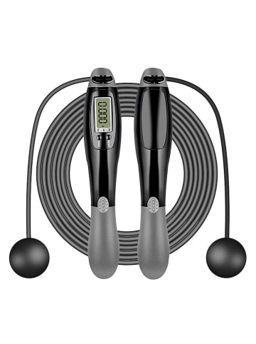 DAM Fitness-Springseil in Schwarz