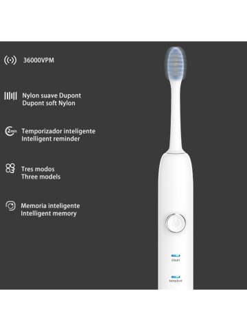 DAM Elektryczna szczoteczka w kolorze jasnoróżowym do zębów