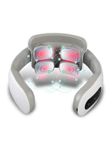 DAM Masażer szyi w kolorze białym