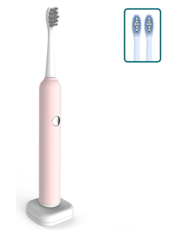 DAM Elektryczna szczoteczka w kolorze jasnoróżowym do zębów