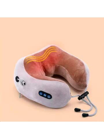 DAM Nekmassagekussen grijs/lichtbruin