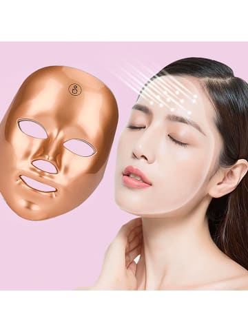 DAM LED-Gesichtsmaske in Gold