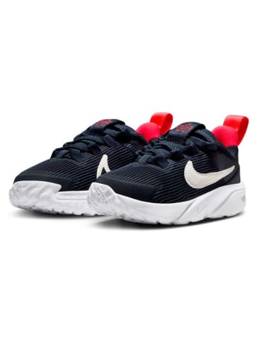 Nike Buty "Star Runner 4" w kolorze czarno-czerwono-białym do biegania