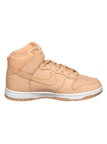 Nike Sneakers "Dunk High Premium" beige