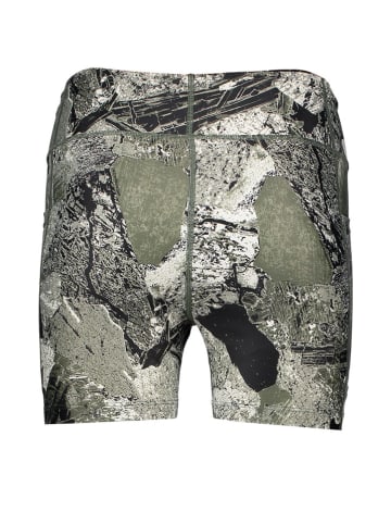 Nike Trainingsshorts in Khaki/ Schwarz/ Creme