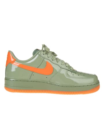 Nike Sneakersy "Air Force 1 Low Wet Putty 2.0" w kolorze oliwkowo-pomarańczowym