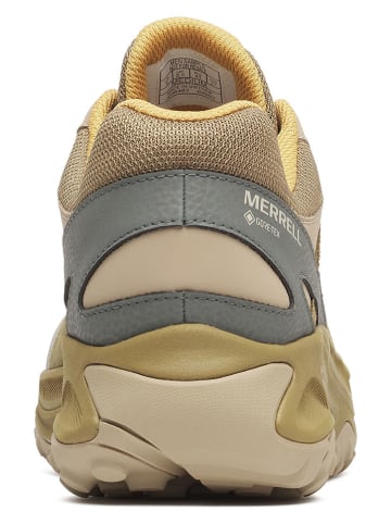 Merrell Skórzane buty turystyczne "Yokota 3 GTX" w kolorze zielonym