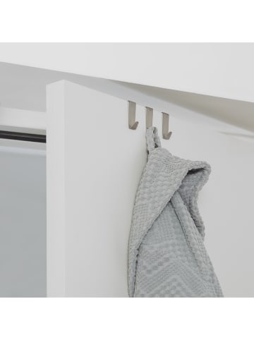 Tiger Edelstahl-Hakenleiste - (B)12,5 x (H)6 x (T)6 cm