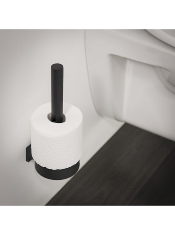 Tiger Toiletrolhouder zwart - (H)27,2 cm