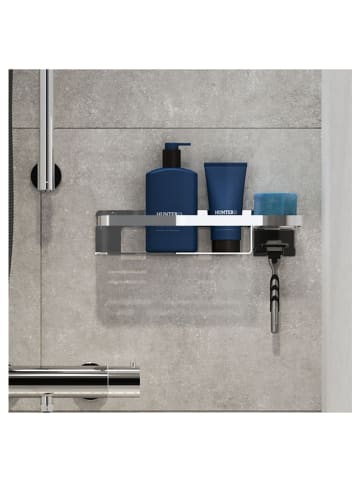 Tiger Edelstahl-Duschkorb - (B)32 x (H)7,2 x (T)10,6 cm