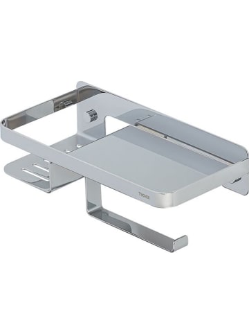 Tiger Roestvrijstalen toiletrolhouder - (B)24 x (H)10 x (D)11,6 cm