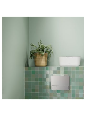 Tiger Opbergbox "Tess" wit - (B)27,1 x (H)11,8 x (D)16,7 cm