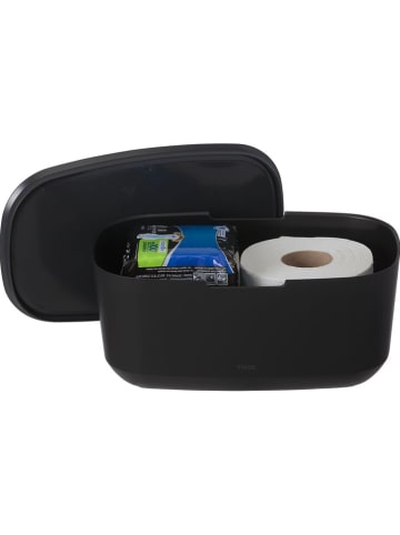 Tiger Aufbewahrungsbox "Tess" in Schwarz - (B)27,1 x (H)11,8 x (T)16,7 cm