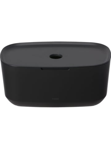 Tiger Aufbewahrungsbox "Tess" in Schwarz - (B)27,1 x (H)11,8 x (T)16,7 cm