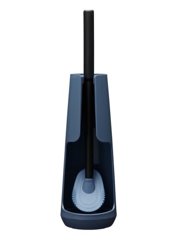 Tiger Toiletborstelgarnituur "Tess" donkerblauw - (H)42,8 cm