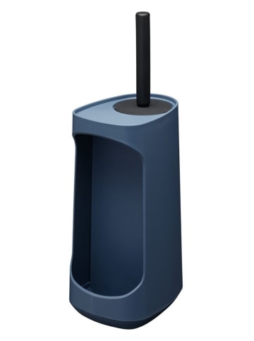 Tiger Toiletborstelgarnituur "Tess" donkerblauw - (H)45,4 cm