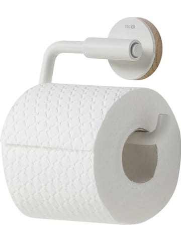 Tiger Toiletrolhouder "Urban" wit - (B)13,6 x (H)9,8 cm