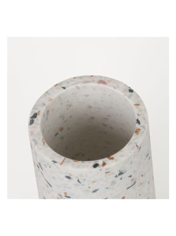 Sealskin Tandenborstelhouder "Terrazzo" crème - (H)12 x Ø 7 cm