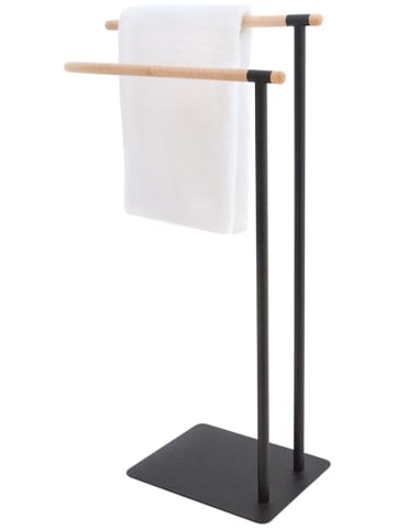 Sealskin Handtuchhalter in Schwarz - (B)43 x (H)79,5 x (T)40 cm