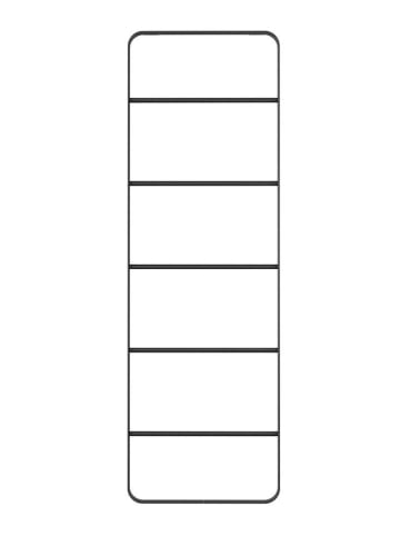 Sealskin Handdoekhouder "Brix Ladder'' zwart - (L)155 x (B)50 cm