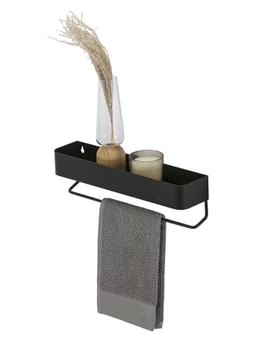 Sealskin 2tlg. Set: Toilettenpapier- und Handtuchhalter "Brix" in Schwarz